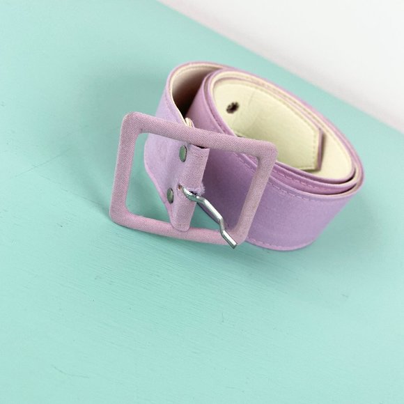 VINTAGE | 1970’s Willi California Lavender Belted Rockabilly Button Down Dress - Picture 7 of 11